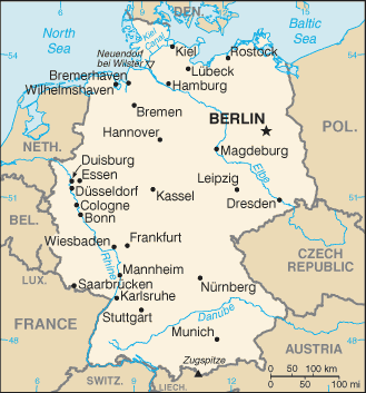 german map